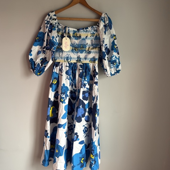 NEW Anthropologie Plenty by Tracy Reese Off-The-Shoulder  Dress Small - Picture 3 of 13